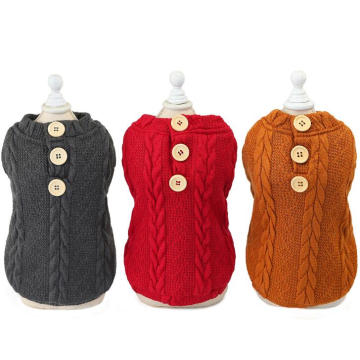 Elegant fashionable custom luxury knit dog sweater